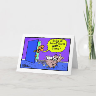 Tarjeta ¡Tráelo aquí! ¡Esto NO es un juego!