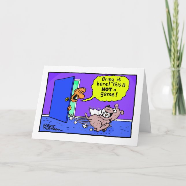 Tarjeta ¡Tráelo aquí! ¡Esto NO es un juego! (Anverso)