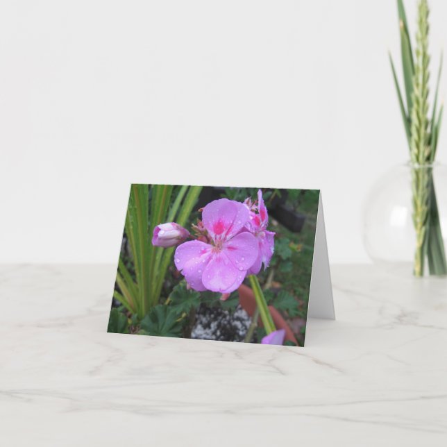 Tarjeta Traer la lluvia - Notecard (Anverso)