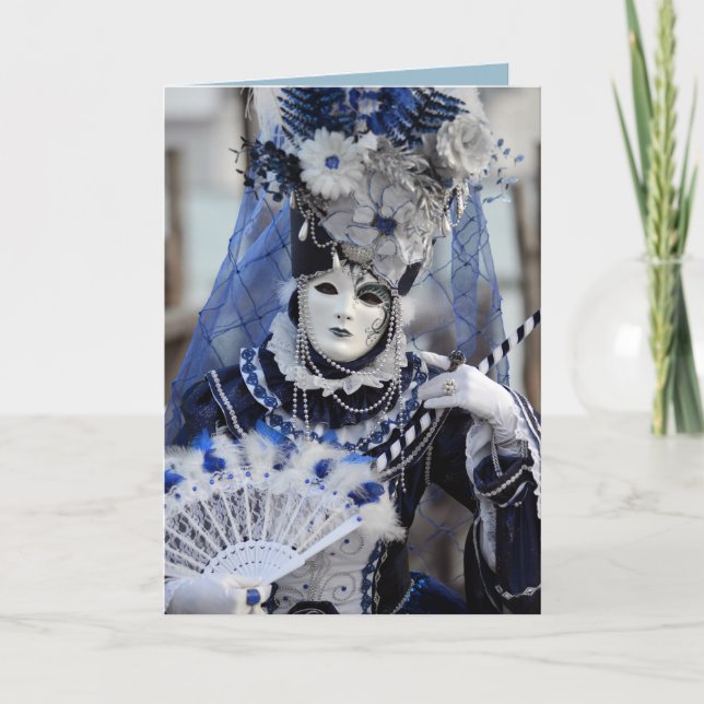 Tarjeta Traje azul (Anverso)