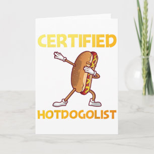 Tarjeta Traje Cool Hotdog Para Hombres Mujeres Adulto Hotd