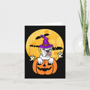 Tarjeta Traje de halloween para perros brujos Lover