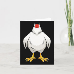 Tarjeta Traje de pollo adulto niños hombres mujeres gallin