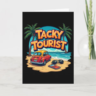 Tarjeta Traje de turista hortera de vacaciones Disfraz loc