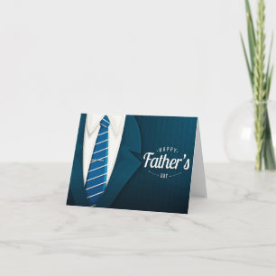 Tarjeta Traje y corbata del Día del Padre