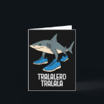 Tarjeta Tralalero Tralala cerebro podrido italiano Meme di<br><div class="desc">Tralalero Tralala cerebro podrido italiano Meme divertido</div>