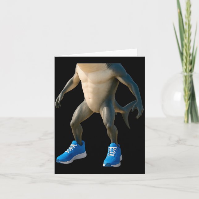 Tarjeta Tralalero Tralala Italian Brainrot Halloween Costu (Anverso)