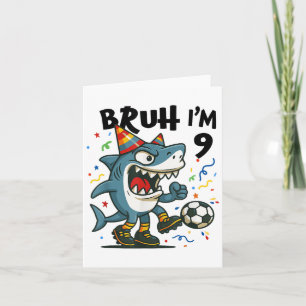 Tarjeta Tralero Tralala Niño Brainrot Italiano Fútbol 9