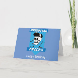 Tarjeta Trámites para el viajero libre Stunt Scooter