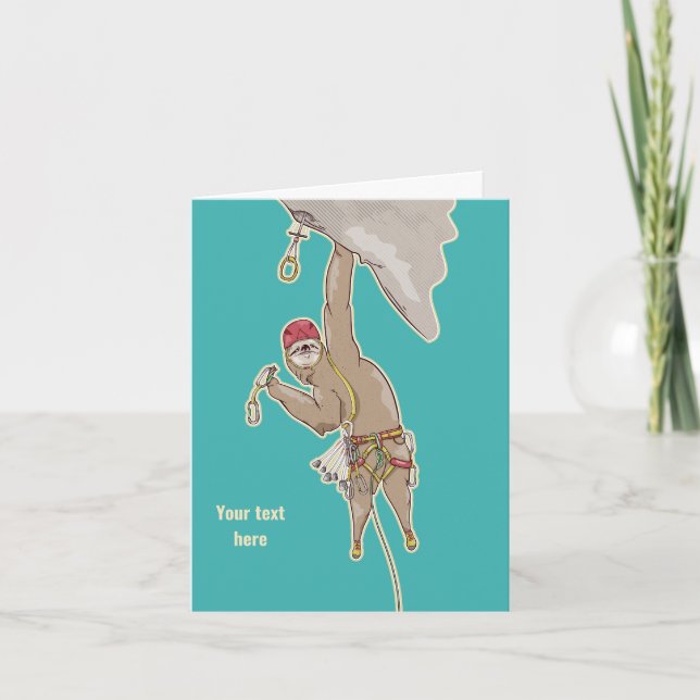 Tarjeta Trampa de escalador de eslora rock (Anverso)