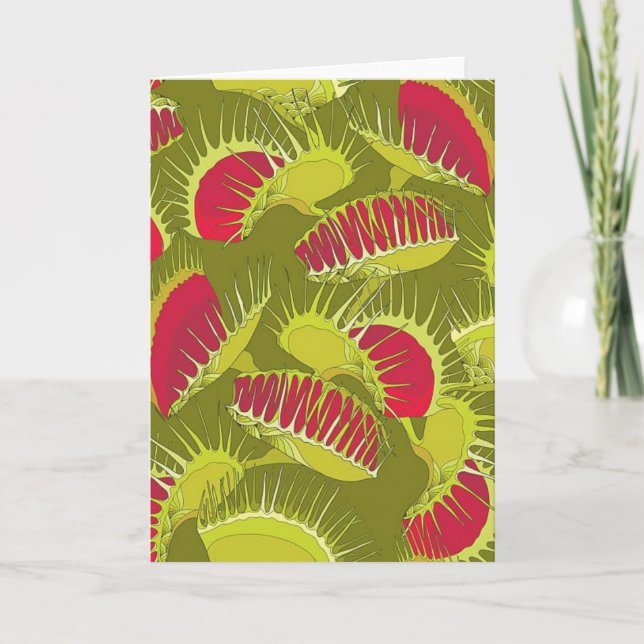 Tarjeta trampa de mosca de halloween (Anverso)