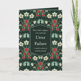 Tarjeta Trampa para Venus de estilo victoriano y mariposa 