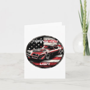 Tarjeta Trans Am Muscle Car American Muscle Trans Am Natio