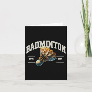 Tarjeta Transbordador Badminton