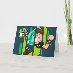 Tarjeta Transformación del ADN de Ben 10 Diamondhead