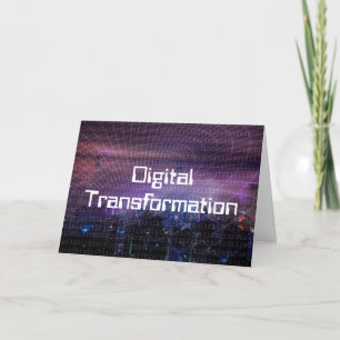 Tarjeta Transformación digital para empresas