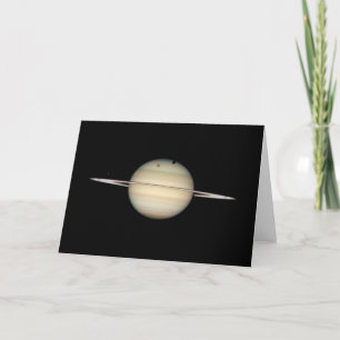 Tarjeta Tránsito cuádruple de la Luna de Saturno
