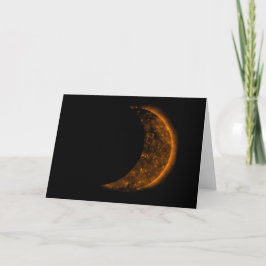 Tarjeta Tránsito de eclipse solar