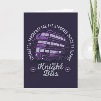 Tarjeta Transporte de emergencia - El Autobús Knight