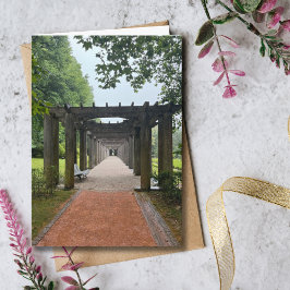 Tarjeta Travel Birthday Bridge Sculpture Fun Photo 