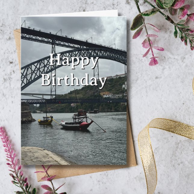 Tarjeta Travel Birthday Porto Portugal Fun Photo  (Subido por el creador)