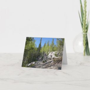 Tarjeta Trayecto a las cataratas de Alberta