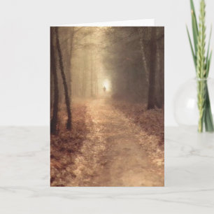 Tarjeta Trayectoria del otoño