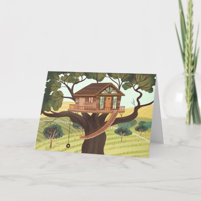Tarjeta Treehouse Blank (Anverso)