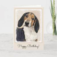 Treeing Walker Coonhound Painting - Arte original
