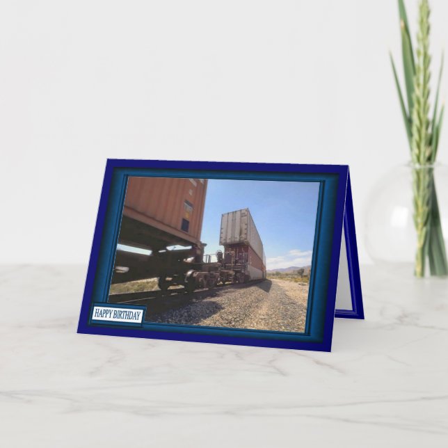 Tarjeta Tren de carga (Anverso)