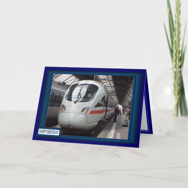Tarjeta Tren de larga distancia de Alemania (Anverso)