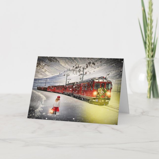 Tarjeta Tren de vacaciones (Anverso)