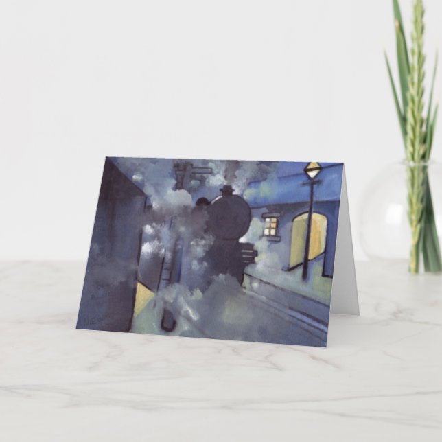 TARJETA (TREN DE VAPOR) (Anverso)