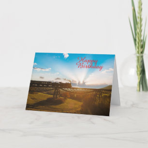 Tarjeta Tren de vapor