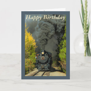 Tarjeta Tren de vapor
