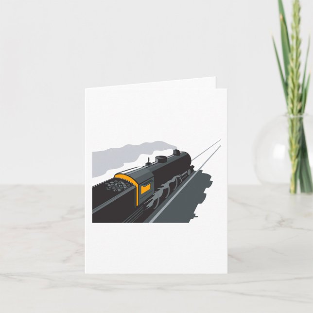 Tarjeta Tren de vapor (Subido por el creador)