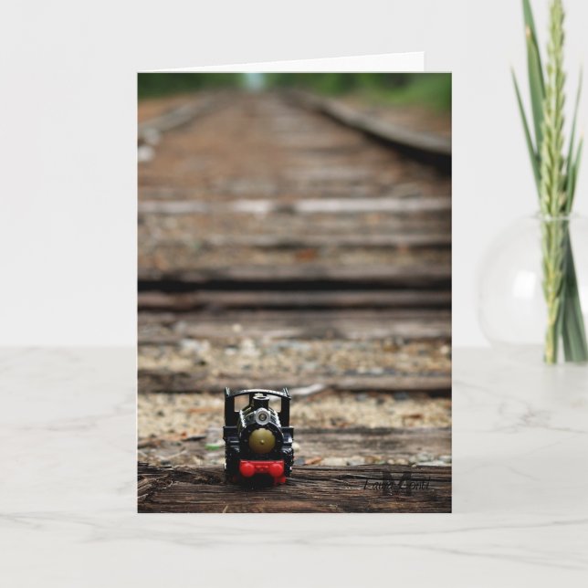 Tarjeta Tren del juguete (Anverso)