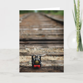 Tarjeta Tren del juguete