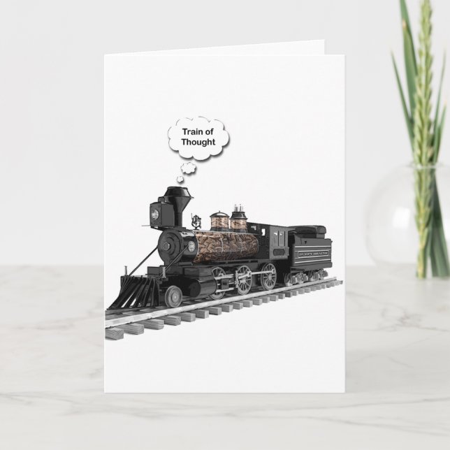 Tarjeta Tren del pensamiento (Anverso)