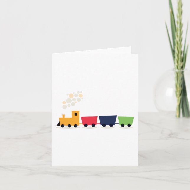 Tarjeta Tren personalizado (Anverso)