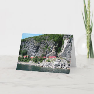 Tarjeta Trenes a lo largo del Lago Superior