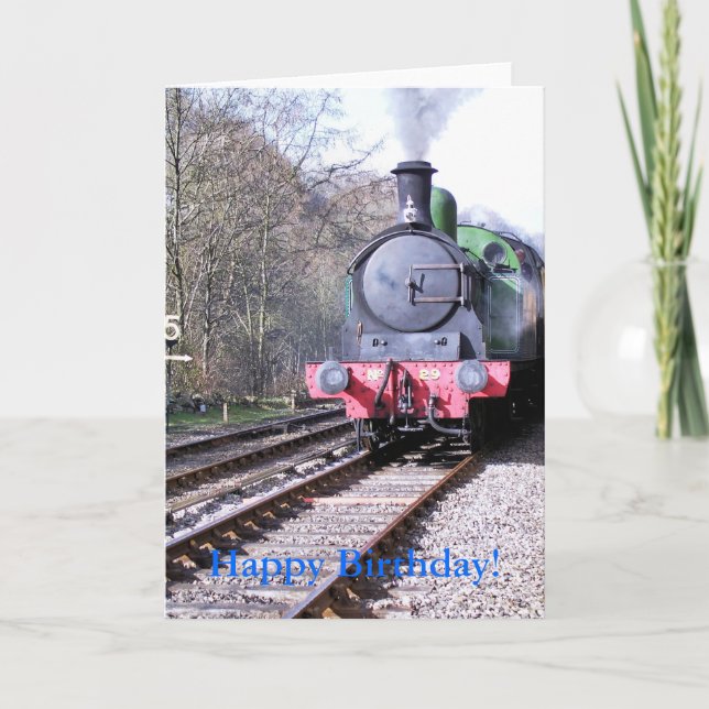 TARJETA TRENES DE VAPOR (Anverso)