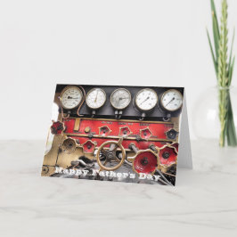 TARJETA TRENES DE VAPOR