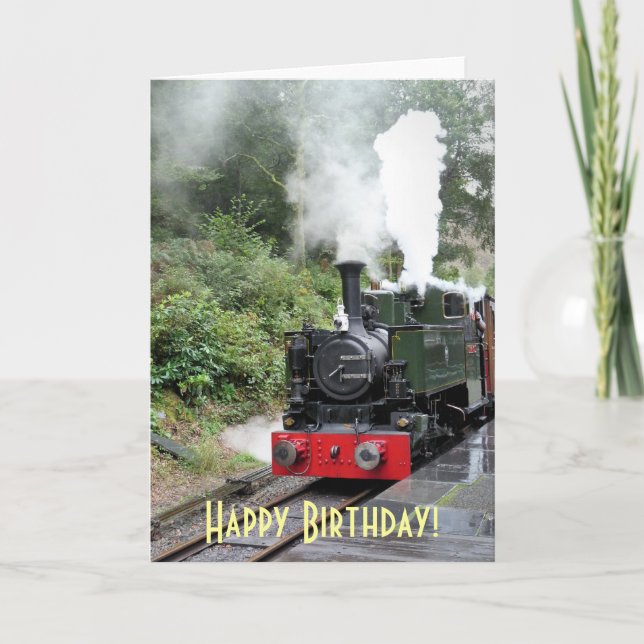 TARJETA TRENES DE VAPOR (Anverso)