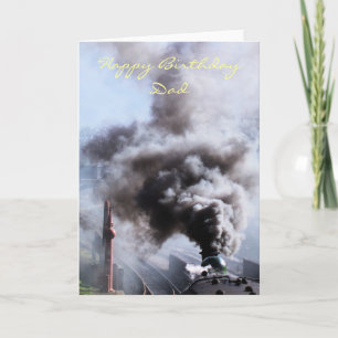 TARJETA TRENES DE VAPOR