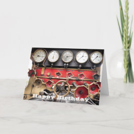 TARJETA TRENES DE VAPOR