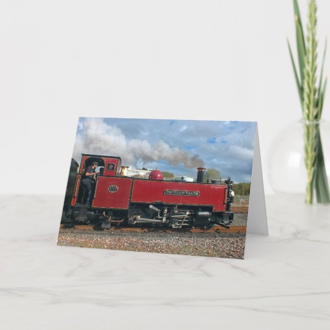 TARJETA TRENES DE VAPOR (Anverso)