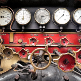 TARJETA TRENES DE VAPOR