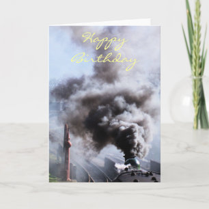 TARJETA TRENES DE VAPOR