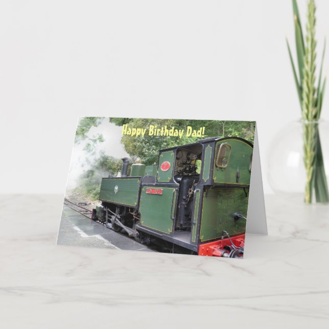 TARJETA TRENES DE VAPOR (Anverso)